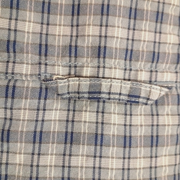 3 for $25 Sales Deal- The North Face Check Blue Shirt, Size M - Picture 13 of 16